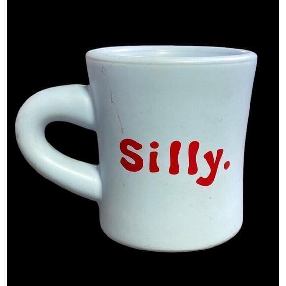 Good Home By Life Is Good “Silly.” Light Blue Coffee Cup Mug 12oz - Picture 3 of 7